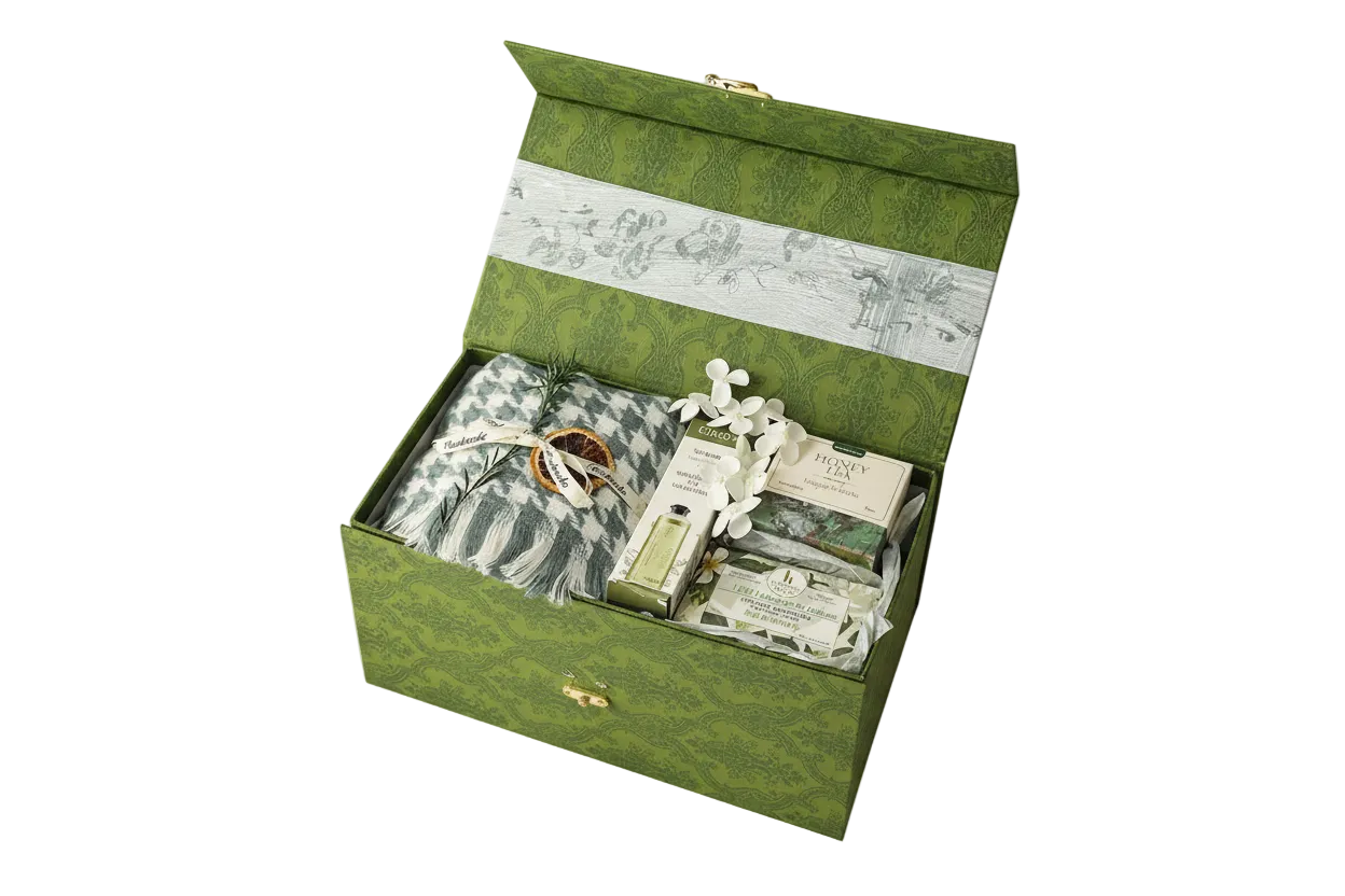 Velvetscarf – Edler Winterschal in Geschenkbox