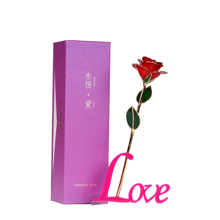 Aurum Rose – Vergoldete Rose als zeitloses Geschenk