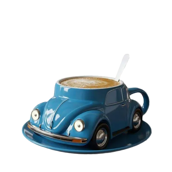 Brewtle – Kaffeetasse im Käfer-Design
