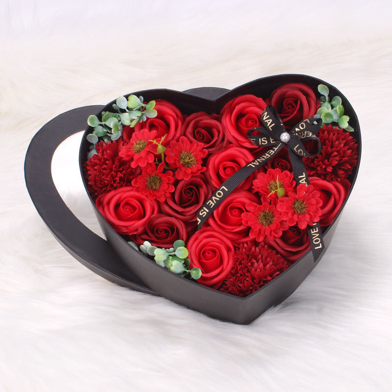Bloombox – Elegante Geschenkbox mit Seifenrosen