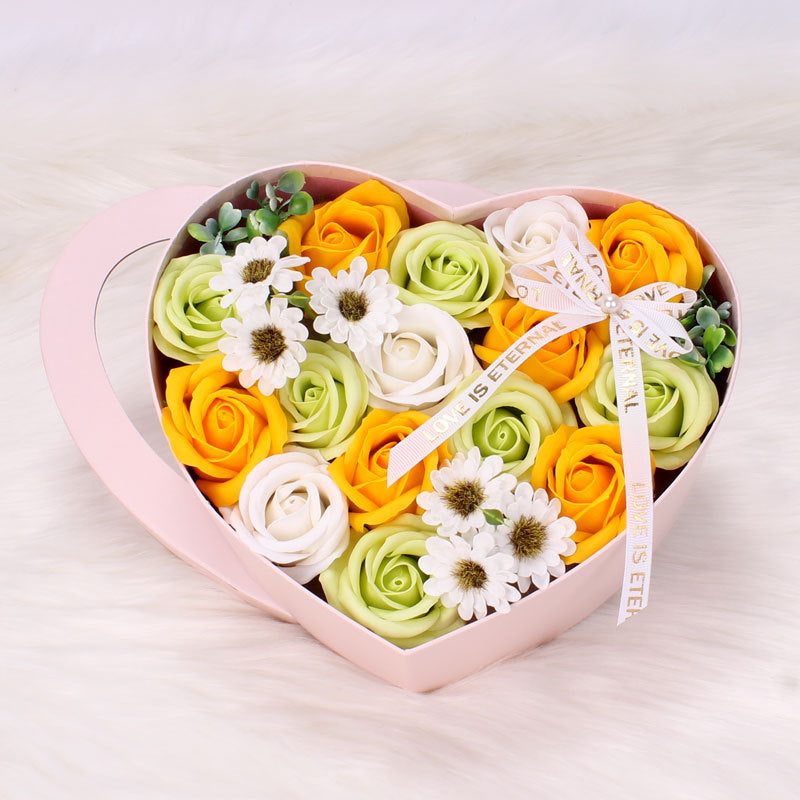Bloombox – Elegante Geschenkbox mit Seifenrosen