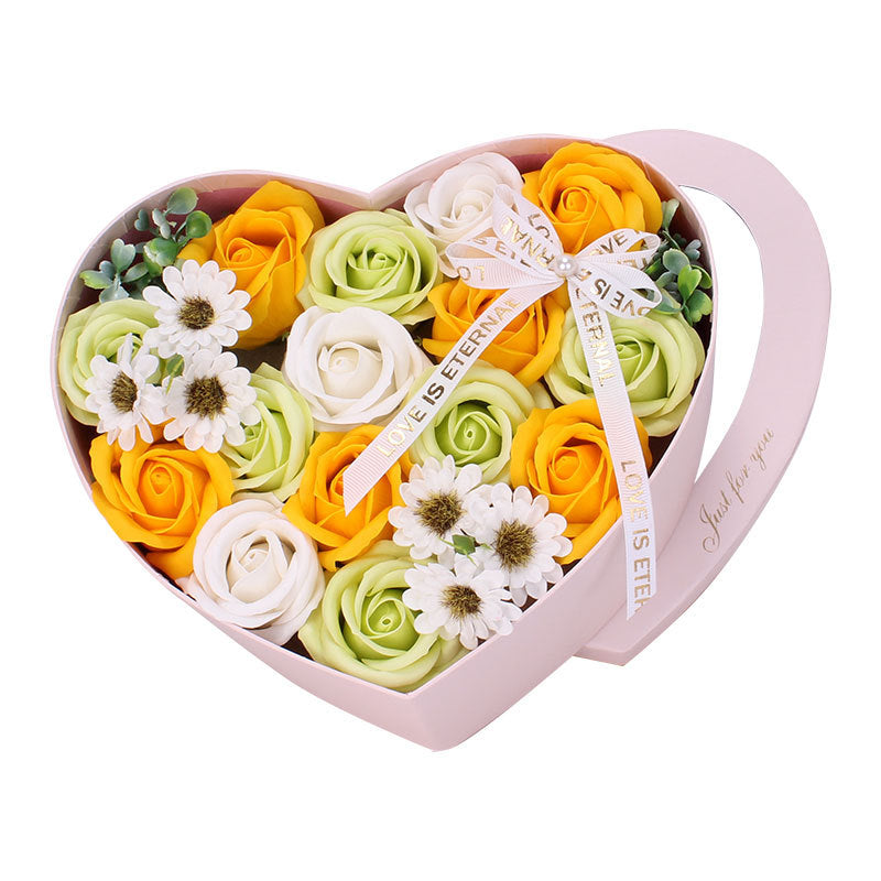 Bloombox – Elegante Geschenkbox mit Seifenrosen