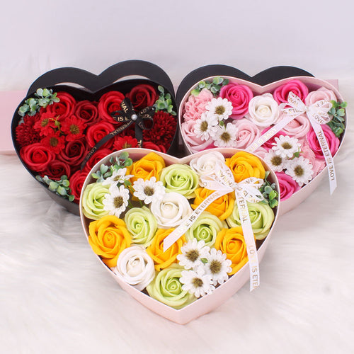 Bloombox – Elegante Geschenkbox mit Seifenrosen