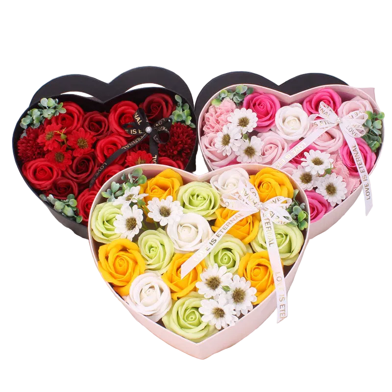 Bloombox – Elegante Geschenkbox mit Seifenrosen
