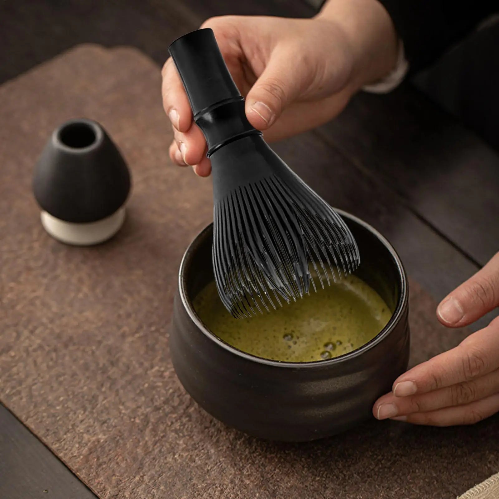Chasenova – Matcha-Besen & Pulvermischer für cremigen Schaum