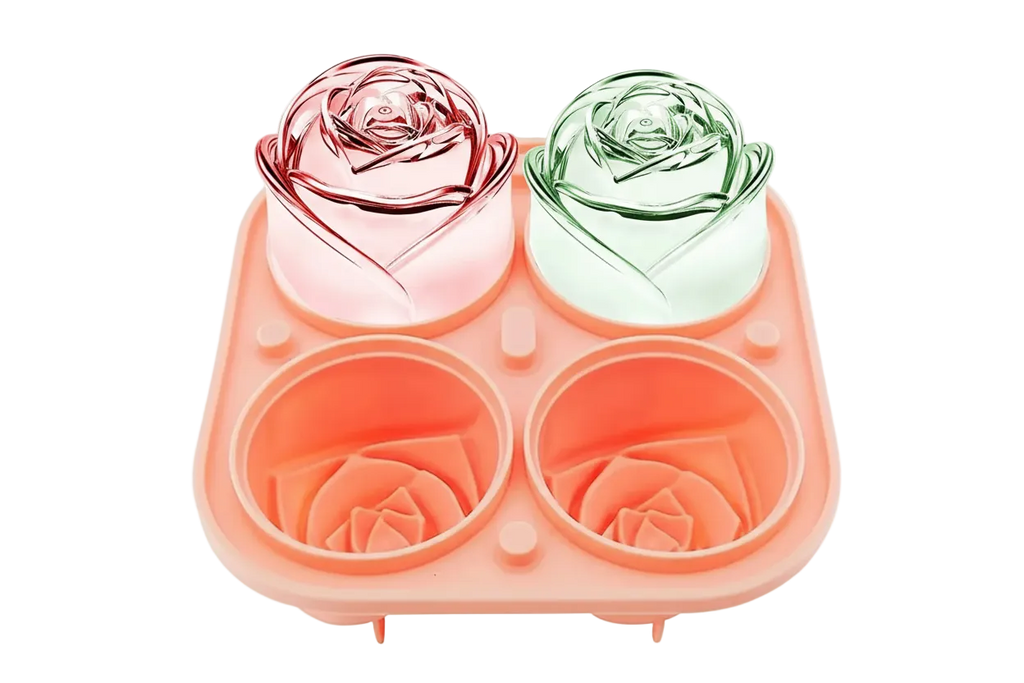 Roseice – Rosen Eiswürfelform für elegante Drinks