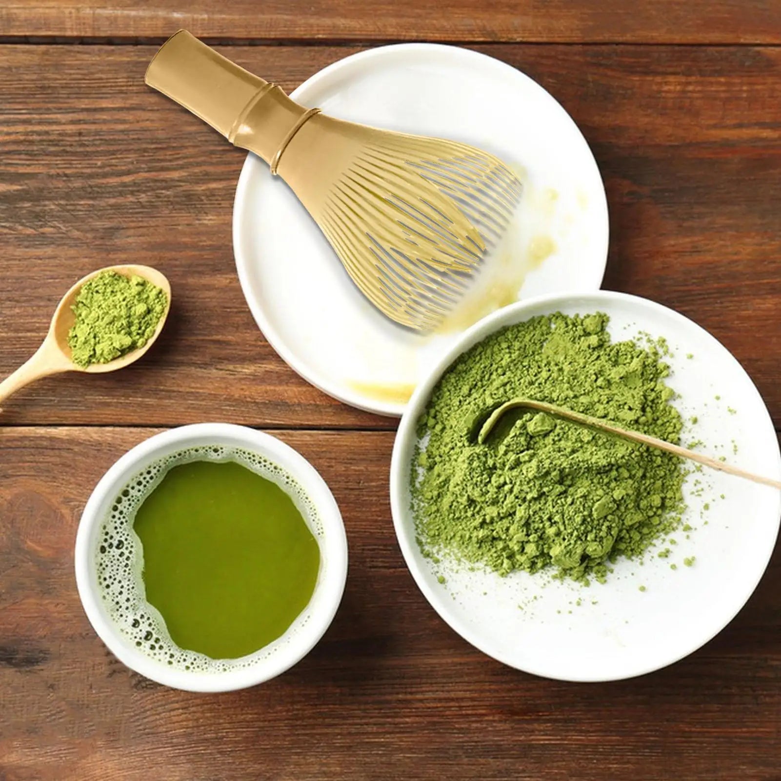Chasenova – Matcha-Besen & Pulvermischer für cremigen Schaum