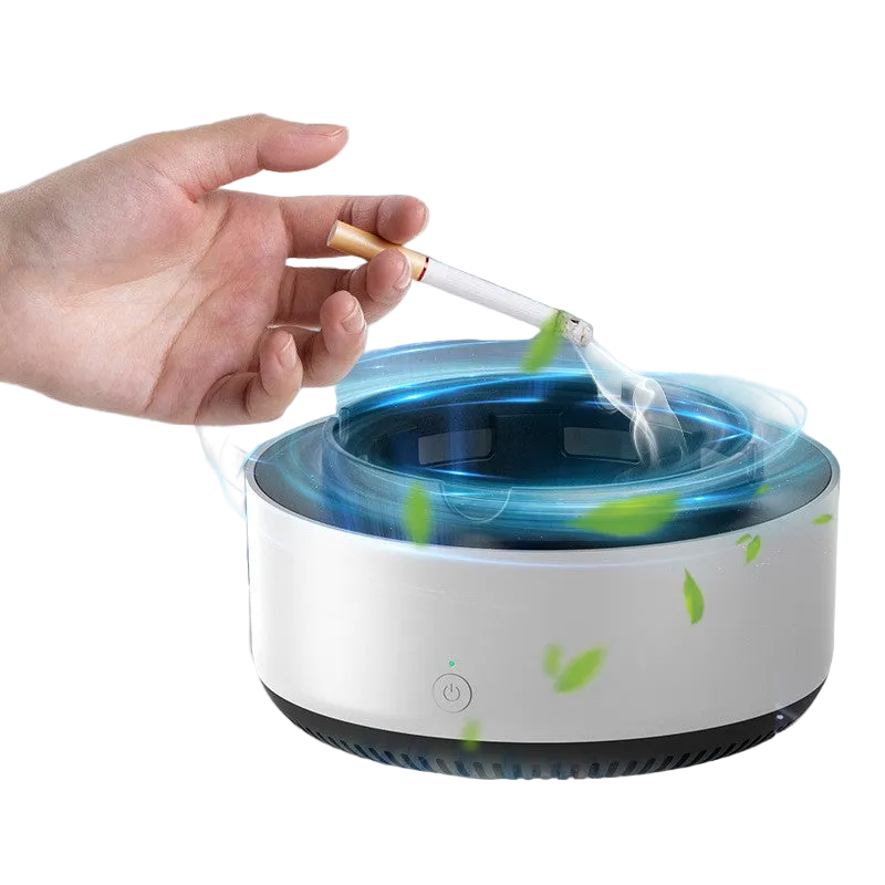 Smart Aschenbecher mit Luftreiniger