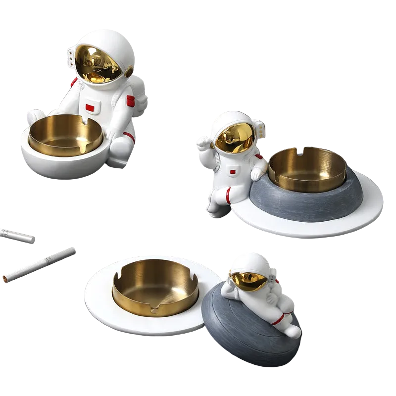 Cosmova – Astronauten-Aschenbecher aus Kunstharz