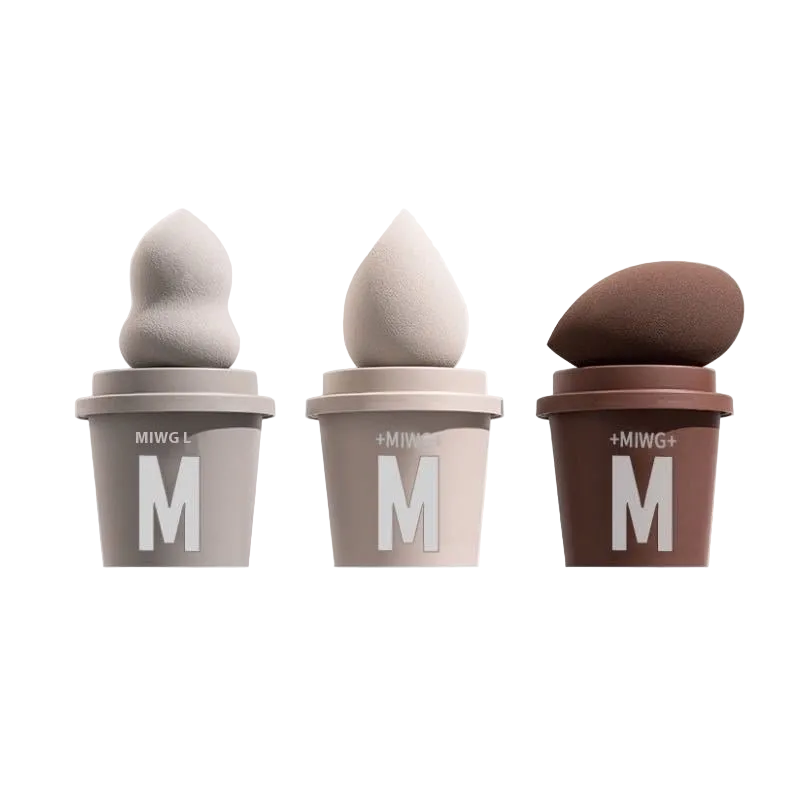 Puffova – Superweicher Make-up Schwamm | Kaffee-Edition