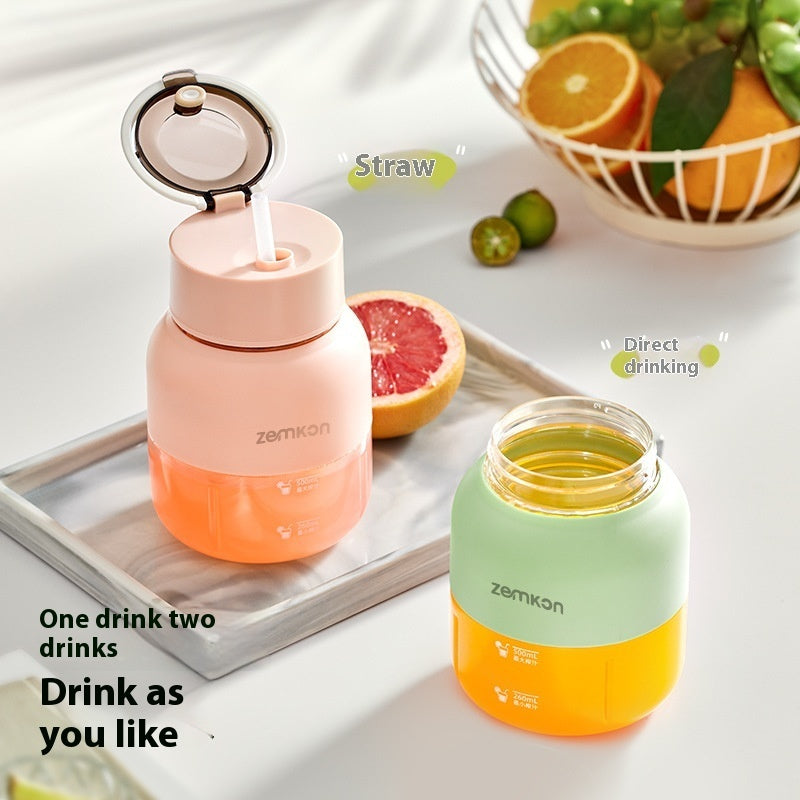 Blendova – 2-in-1 Mixer & Saftbecher für unterwegs