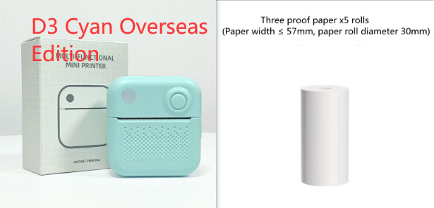 Inklessova – Mini-Drucker BT tintenfrei für unterwegs