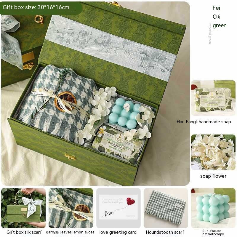 Velvetscarf – Edler Winterschal in Geschenkbox