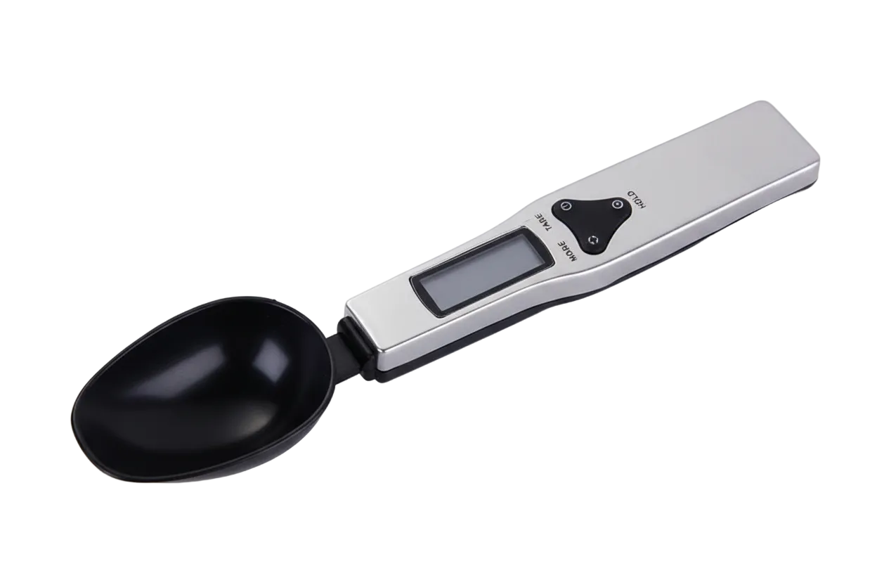 Scalova – Digitale Küchenwaage mit LCD & Messbecher