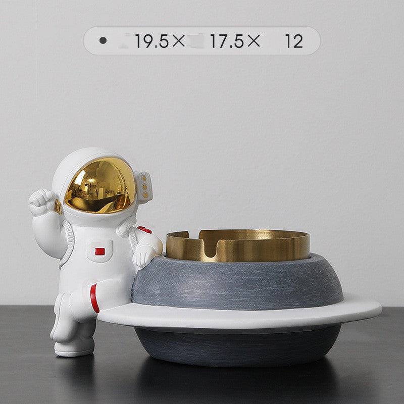 Cosmova – Astronauten-Aschenbecher aus Kunstharz