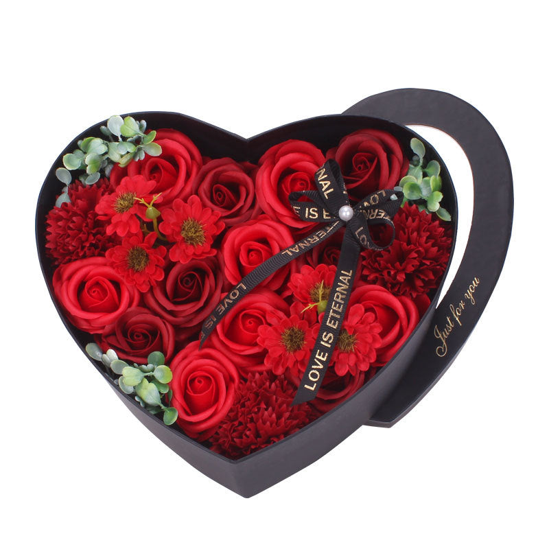Bloombox – Elegante Geschenkbox mit Seifenrosen
