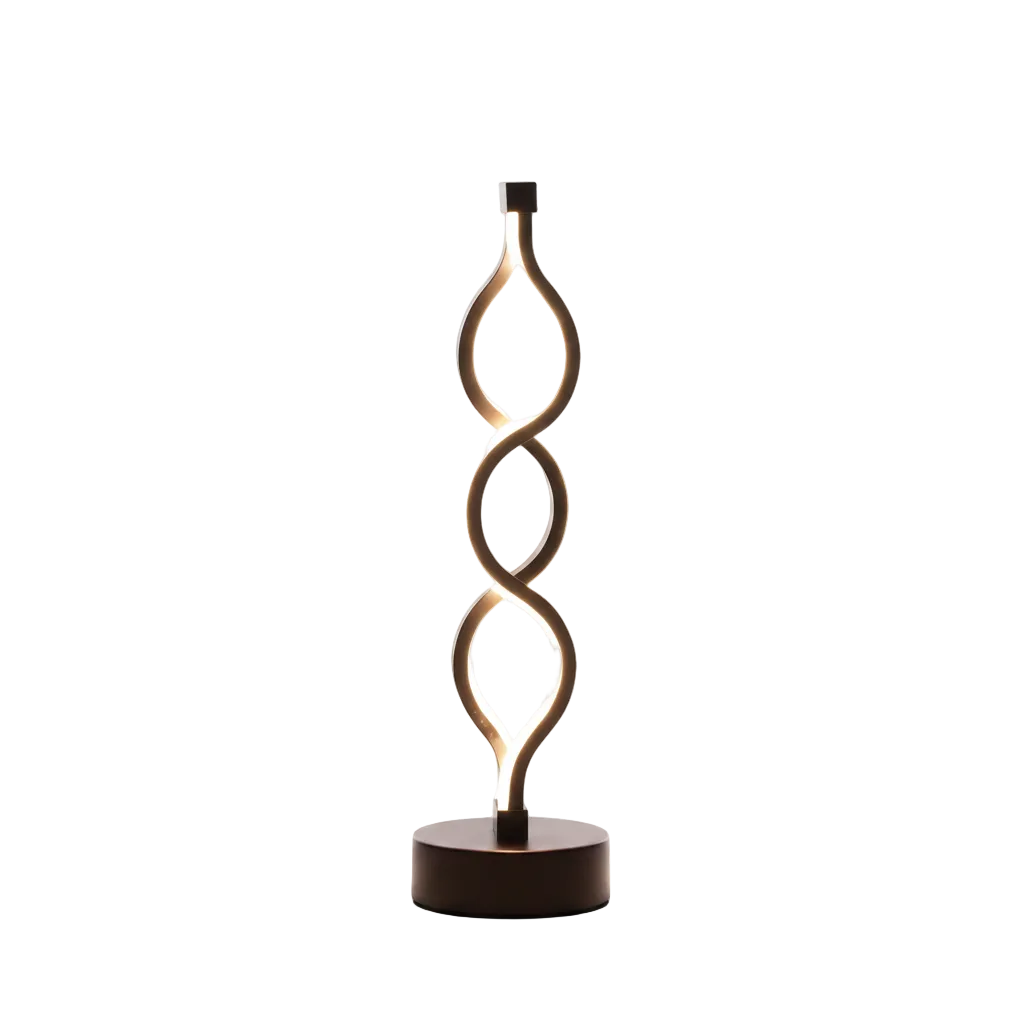 Spiral Desk Lamp – Verstellbare LED-Schreibtischlampe mit USB