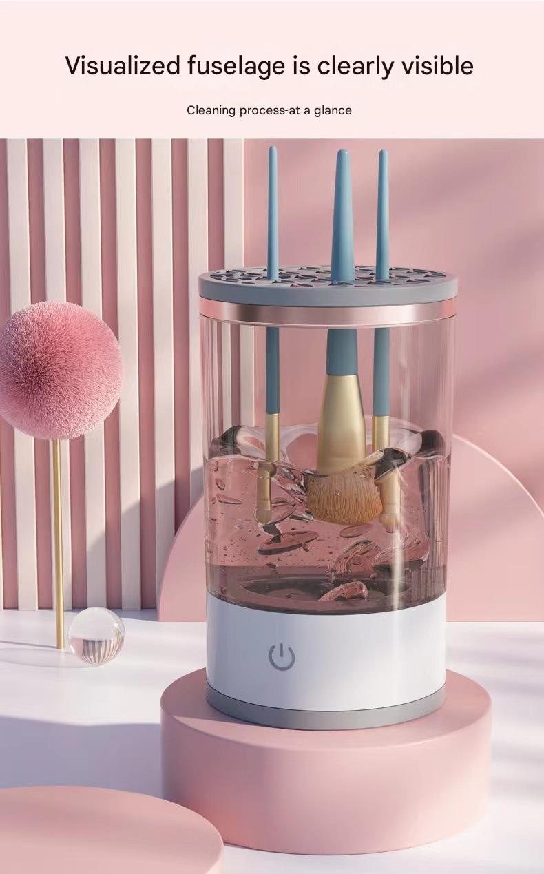 Brushova – Elektrischer Make-up-Pinselreiniger für perfekte Pinsel