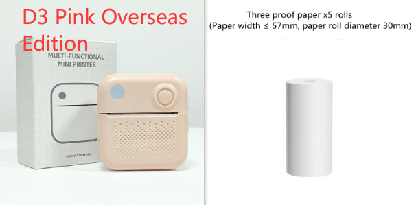 Inklessova – Mini-Drucker BT tintenfrei für unterwegs